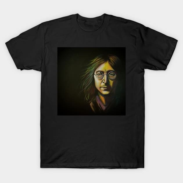 John Lennon Imagine T-Shirt by StephaniePerryArt